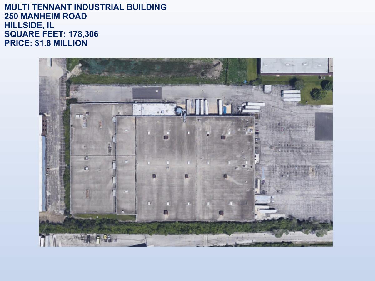Hillside multi-tenant industrial building roof project profile