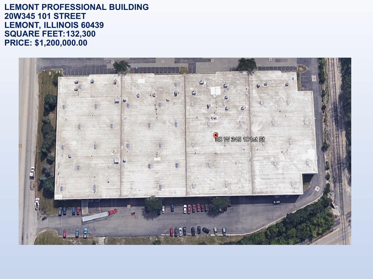 Lemont Professional Building flat roof project profile